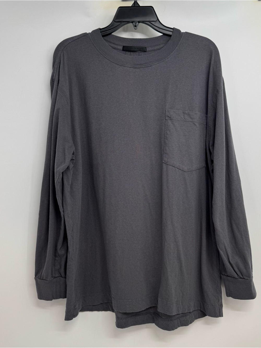 Jenni Kayne Men’s M T-Shirt  Long Sleeve Crewneck Cotton Pocket USA